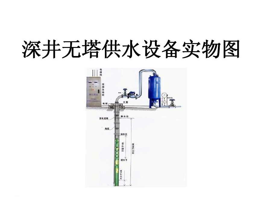 毕节金沙县井泵无塔式供水设备